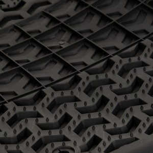 Jeep Gladiator Floor Liners - Front - Rugged Ridge - Deep Tread Technology - Black - `20-`21 Jeep Gladiator Floor Liners - Front - Rugged Ridge - Deep Tread Technology - Black - `20-`21